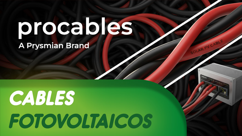 cables fotovoltaicos para energia solar marca procables en gee renovables