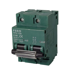 Breaker 2 Polos 100A DC FEEO