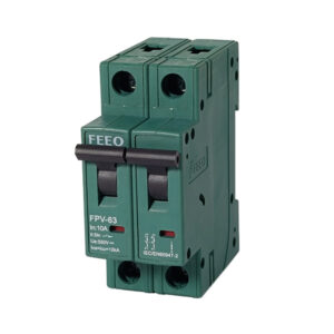 Breaker 2 Polos 10A DC FEEO