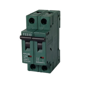 Breaker 2 Polos 40A DC FEEO