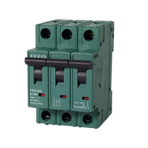 Breaker 3 Polos 20A DC FEEO