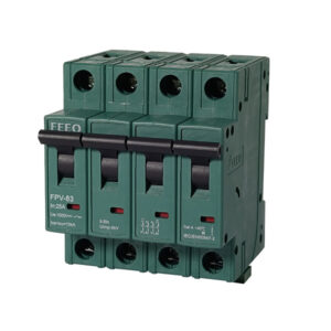 Breaker 4 Polos 25A DC FEEO