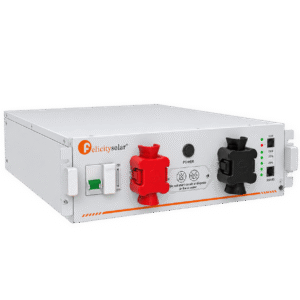 Sistema de Baterías de Litio Felicity Solar FLH48100UG1 — 3 clústeres, 61,44 kWh