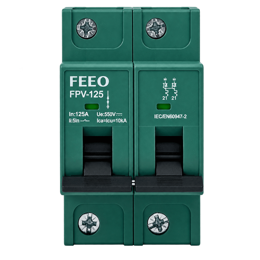 Breaker DC FEEO Serie FPV-125 (caja 125 A)