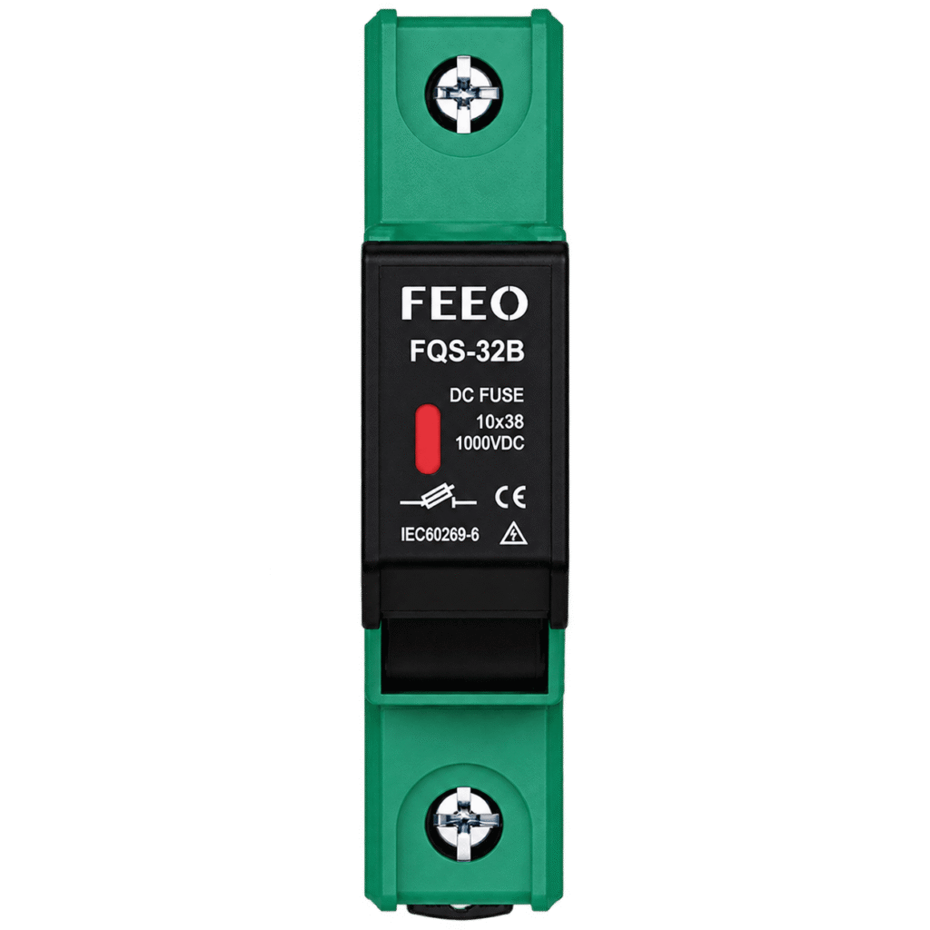 Portafusibles DC FEEO FDS-32B 10x38 mm 1000 V
